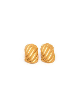 AURA STUDIO - Wave Stud Earrings