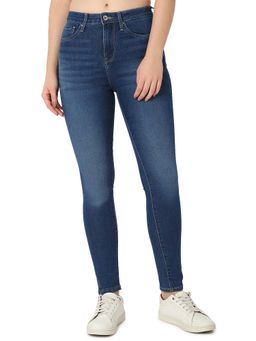 Spykar - Women Dark Blue Super Skinny High Rise Casual Jeans