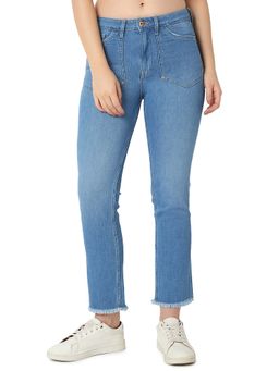 Spykar - Women Light Blue Slim Fit Mid Rise Casual Jeans