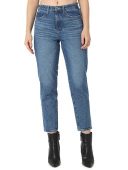Spykar - Women Light Blue Mom Fit Mid Rise Casual Jeans