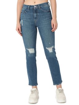 Spykar - Women Blue Slim Fit High Rise Casual Jeans