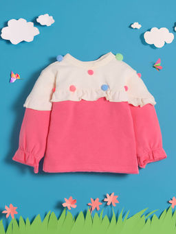 Nautinati - Girls Colorblock Trendy Winter Sweatshirt