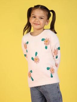 Nautinati - Girls Floral Magical Meadows Sweater