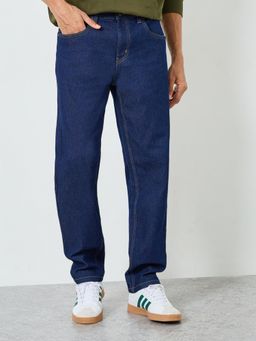 Styli - Men Regular Fit Rinse Wash Jeans