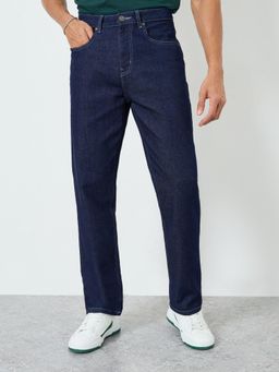 Styli - Men Relaxed Fit Deep Rinse Wash Jeans