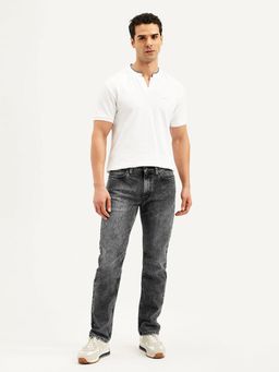 Levi's - Mens 511 Grey Slim Fit Mid Rise Jeans