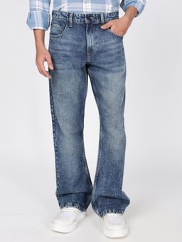 Bene Kleed - Men Blue Bootcut Jeans