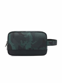 The Clownfish - Green Travel Pouch Toiletry Bag Shaving Kit Bag
