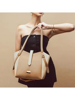 Strokes by Namrata Mehta - Latte Luxe Elara Shoulder Bag