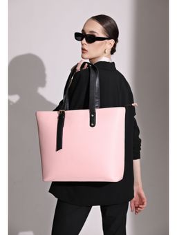 RASHKI - Riva Pink Tote Bag with Detachable Strap
