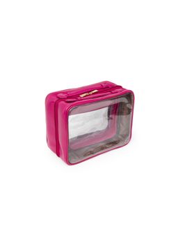 SG By Sonia Gulrajani - Berry Pink Double-Sided Leather Bag Organiser Pouch