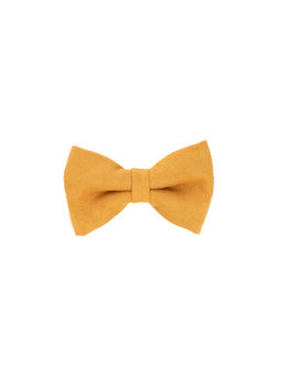 The Tie Hub - Camel Rust Suede Bowtie