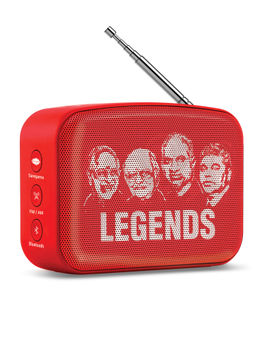 Saregama - Carvaan Mini 2.0 Tamil- Music player with Bluetooth/ FM/AM/AUX (Sunset Red)