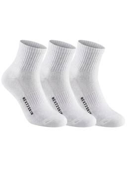 NEXT2SKIN - Men Terry Half Ankle Length Breathable Cotton Blend Socks (Pack of 3)