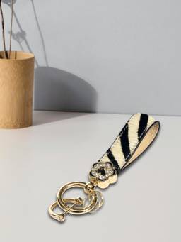 Sassora - Multi-Color Animal Print Leather Keychain