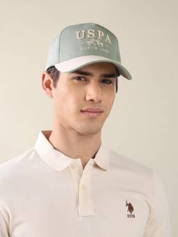 U.S. POLO ASSN. - Brand Embroidered Twill Green Cap