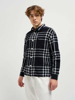 The Bear House - Cotton Checked Relax Fit Casual Shirt