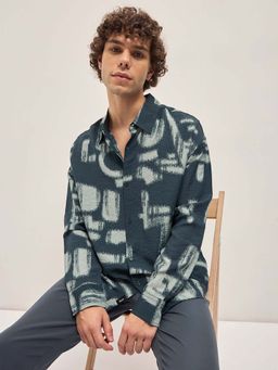 The Bear House - Mens Abstract Brushstroke Shirt