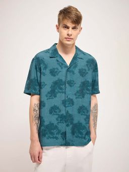 The Bear House - Digital Printed Regular Fit Casual Shirt