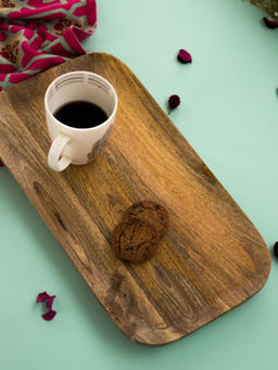 The Pitara Project - Wooden Platter 15" - Natural