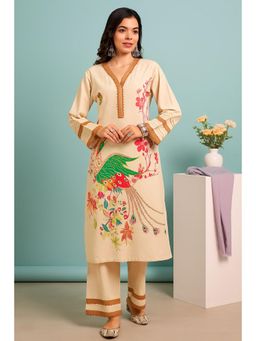 TULSATTVA - Pakistani Style Printed Kurta with Palazzo