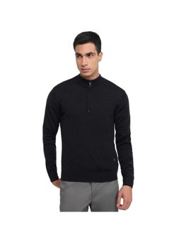 Raymond - Dark Blue Regular Fit Sweaters
