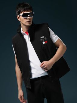 Tommy Hilfiger - F1 Cadillac Typographic Regular Fit Polyester Jacket - Black