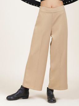 Label Ritu Kumar - Beige Flared Pants