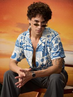 The Souled Store - Originals Summer Vibe Holiday Multi-Color Shirt