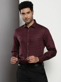 Tommy Hilfiger - Striped Regular-fit Satin Woven Shirt
