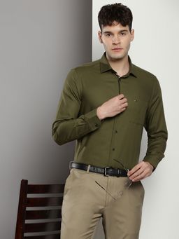 Tommy Hilfiger - Solid Regular-Fit Poplin Shirt
