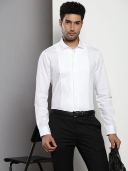 Tommy Hilfiger - Solid Slim-Fit Cotton Shirt