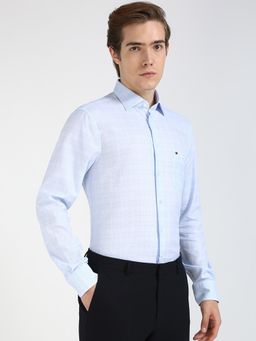 Tommy Hilfiger - Checks Regular-Fit Dobby Woven Shirt