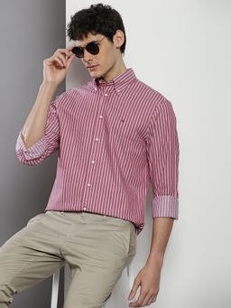 Tommy Hilfiger - Striped Slim-Fit Twill Shirt