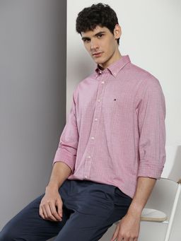 Tommy Hilfiger - Self-Design Regular-Fit Dobby Woven Shirt