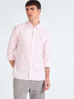 Tommy Hilfiger - Striped Regular-Fit Oxford Woven Shirt