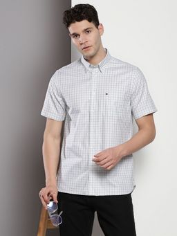 Tommy Hilfiger - Checks Regular-Fit Dobby Woven Shirt