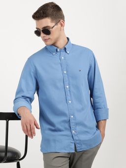 Tommy Hilfiger - Solid Regular-Fit Twill Shirt