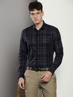 Tommy Hilfiger - Checks Slim-Fit Twill Shirt