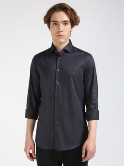 Tommy Hilfiger - Solid Slim-Fit Dobby Woven Shirt