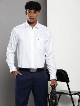 Tommy Hilfiger - Striped Regular-Fit Dobby Woven Shirt