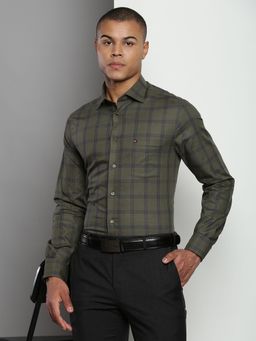 Tommy Hilfiger - Checks Regular-Fit Dobby Woven Shirt