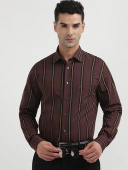 Tommy Hilfiger - Striped Regular-Fit Dobby Woven Shirt