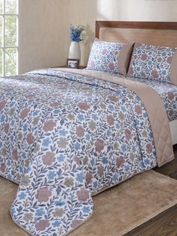 Maspar - Brown Cotton Blend Quilt