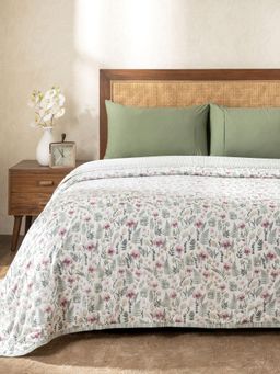 Maspar - Pink Cotton Floral Dohar