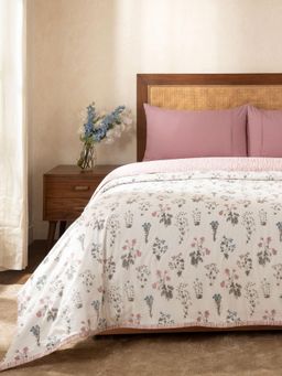 Maspar - Multi-Color Cotton Floral Dohar