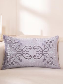 Maspar - Purple Viscose Medium Cushion Cover (M)