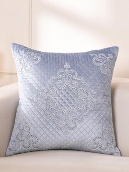 Maspar - Blue Viscose Medium Cushion Cover (M)