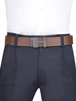 Tommy Hilfiger - Brown Men's Seroe Reversible Belt
