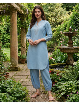 Lakshita - Spa Embroidered Kurta with Pant